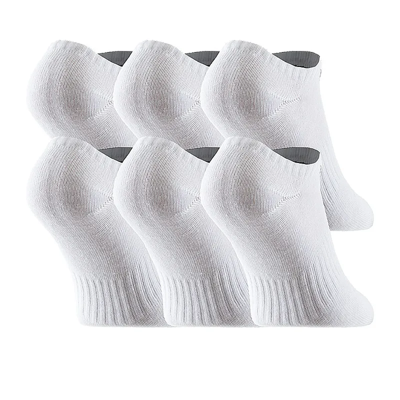 Шкарпетки Nike U NK EVERYDAY LTWT NS 6PR-BAND Унісекс р.38-42 Білий/Чорний