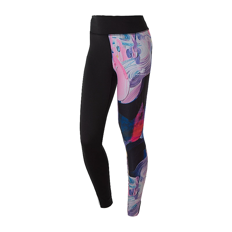 Легінси New Balance Athletics Erin Loree Legging Жіноча р.S Комбінований/Чорний