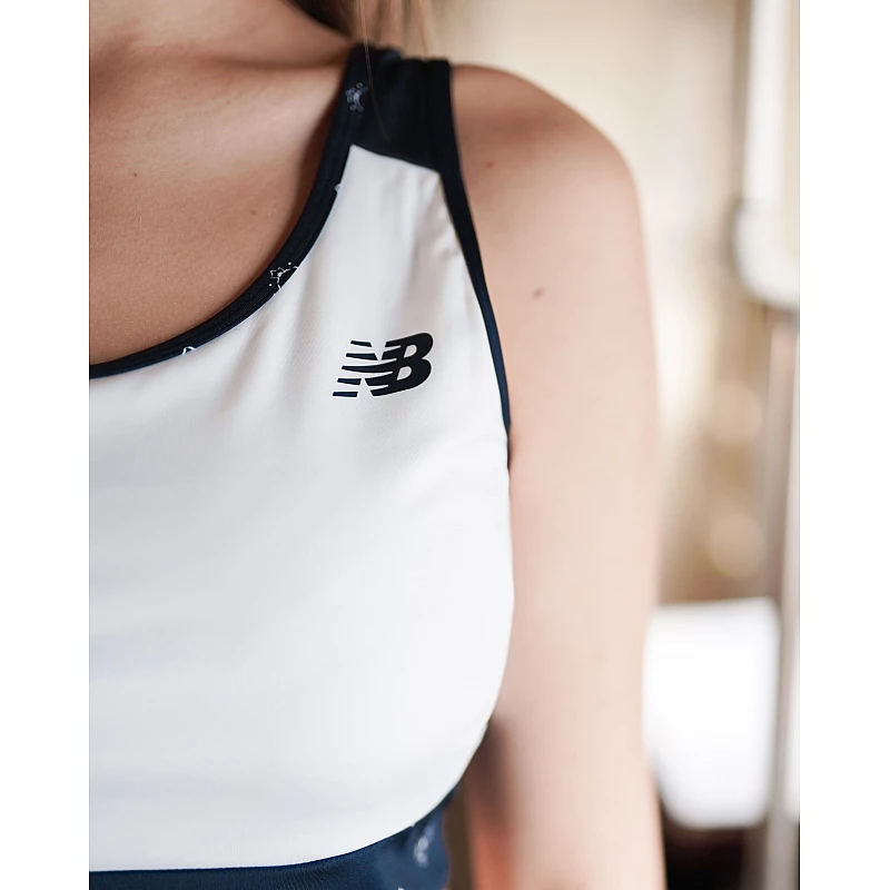 Топ New Balance NB ACHIEVER BANDANA Жінки р.M Комбінований