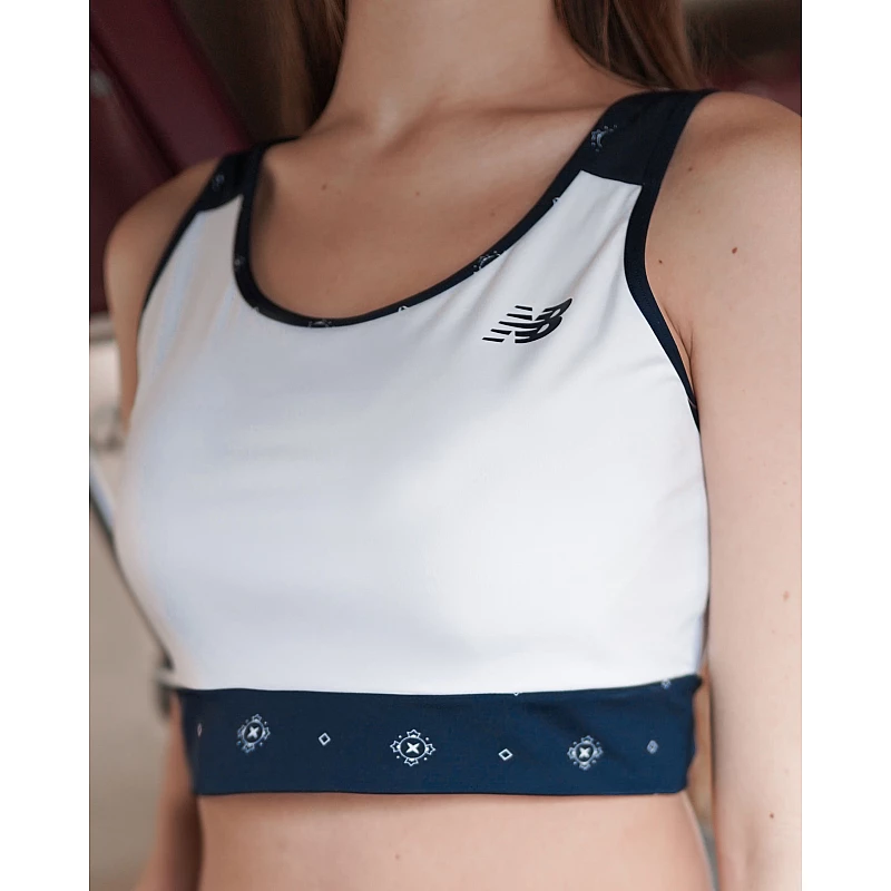 Топ New Balance NB ACHIEVER BANDANA Жінки р.M Комбінований