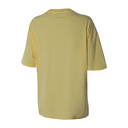 Футболка New Balance Ess Stacked Logo Жінки р.XS Жовтий