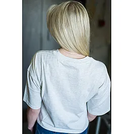 Футболка New Balance Ess Field Day Boxy Жіноча р.XS Білий