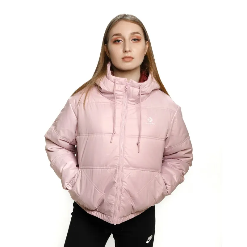 Куртка Converse Embroidered Star Chevron Short Puffer Jacket Жіноча р.XS