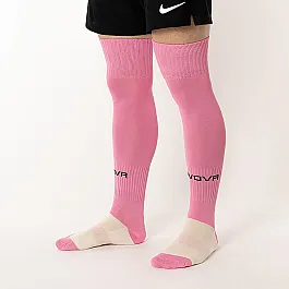 Гетри GIVOVA Calza Calcio Senior Унісекс р.41-45 Білий/Рожевий