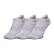 Шкарпетки New Balance Flat Knit No Show 3 Pack Унісекс р.39-42 Білий