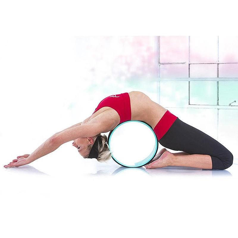 Йога колесо для фитнеса и аэробики Power System Yoga Wheel Pro PS-4085 Black/Green фото товара