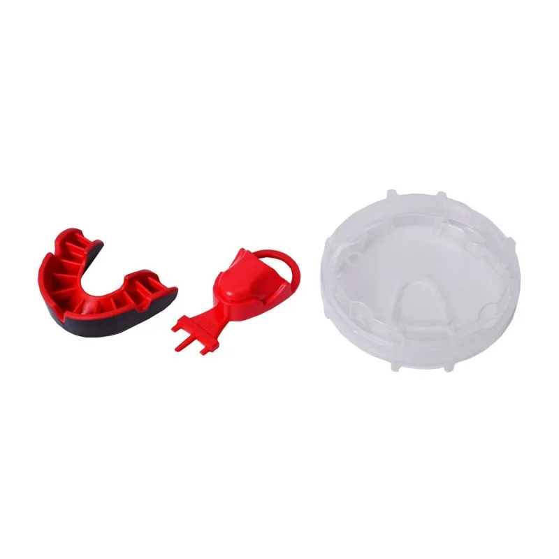 Капа OPRO Silver Black/Red фото товару