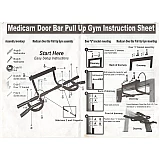 Турник дверной (многофункциональный) Power System Multifunction Door Rack PS-4077 фото товару