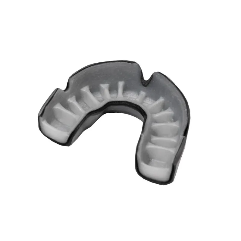 Капа OPRO Power - Fit Aggression-Jaws Silver / White фото товару