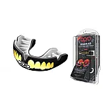 Капа OPRO Power-Fit Bling-Teeth Series Black/White фото товару