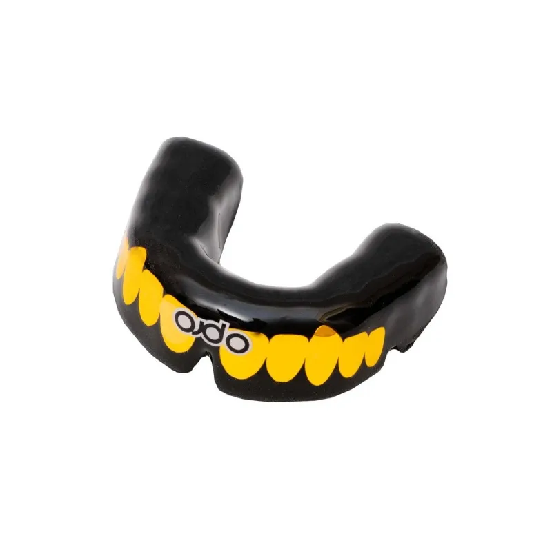 Капа OPRO Power-Fit Bling-Teeth Series Black/White фото товару