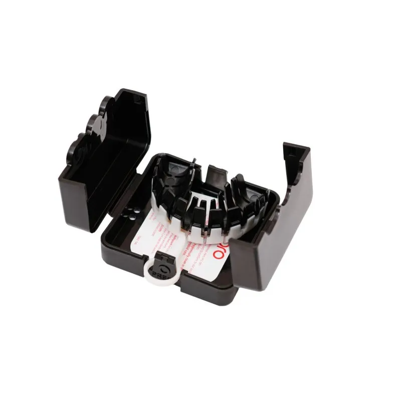 Капа OPRO Power-Fit Bling-Teeth Series Black/White фото товару