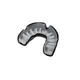 Капа OPRO Power-Fit Single Series Black/White фото товара