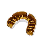 Капа OPRO Power-Fit Single Series White/Gold фото товару