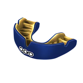 Капа OPRO Power-Fit Single Series Dark Blue/Gold