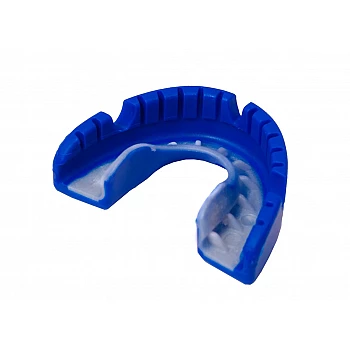 Капа OPRO Gold Braces Blue/Pearl