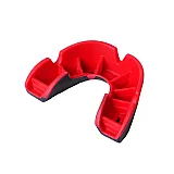 Капа OPRO Junior Silver Black/Red фото товару