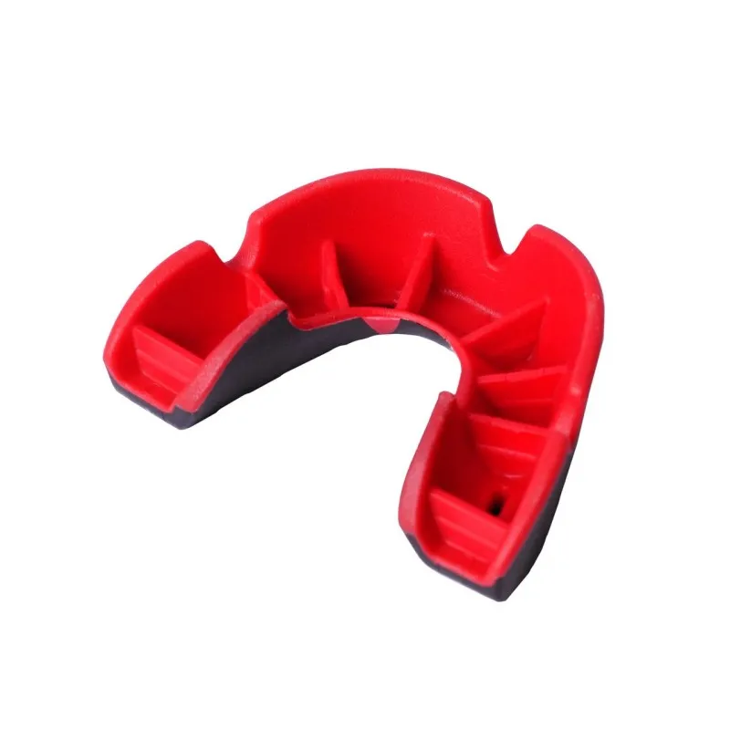 Капа OPRO Junior Silver Black/Red фото товару