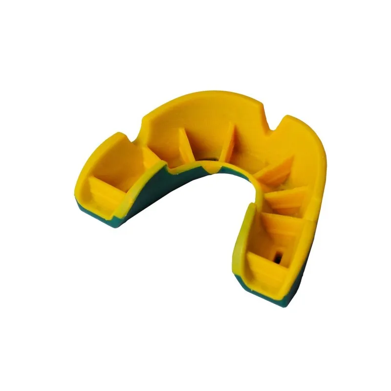 Капа OPRO Junior Silver Green/Gold фото товара