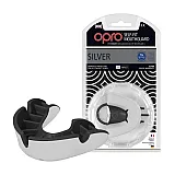 Капа OPRO Silver White/Black фото товара