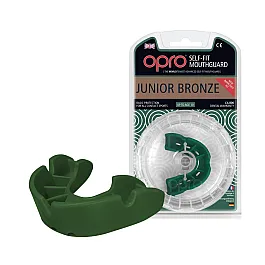 Капа OPRO Junior Bronze Green 