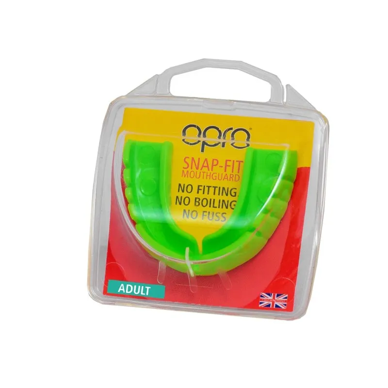 Капа OPRO Snap-Fit Neon Green фото товара