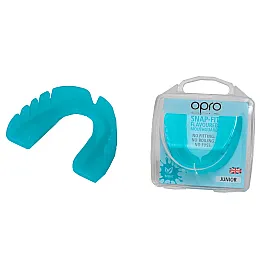 Капа OPRO Junior Snap-Fit Mint Green Flavoured со вкусом мяты