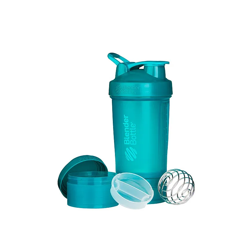Шейкер спортивный BlenderBottle ProStak 650ml с 2-мя контейнерами Teal (ORIGINAL) фото товара