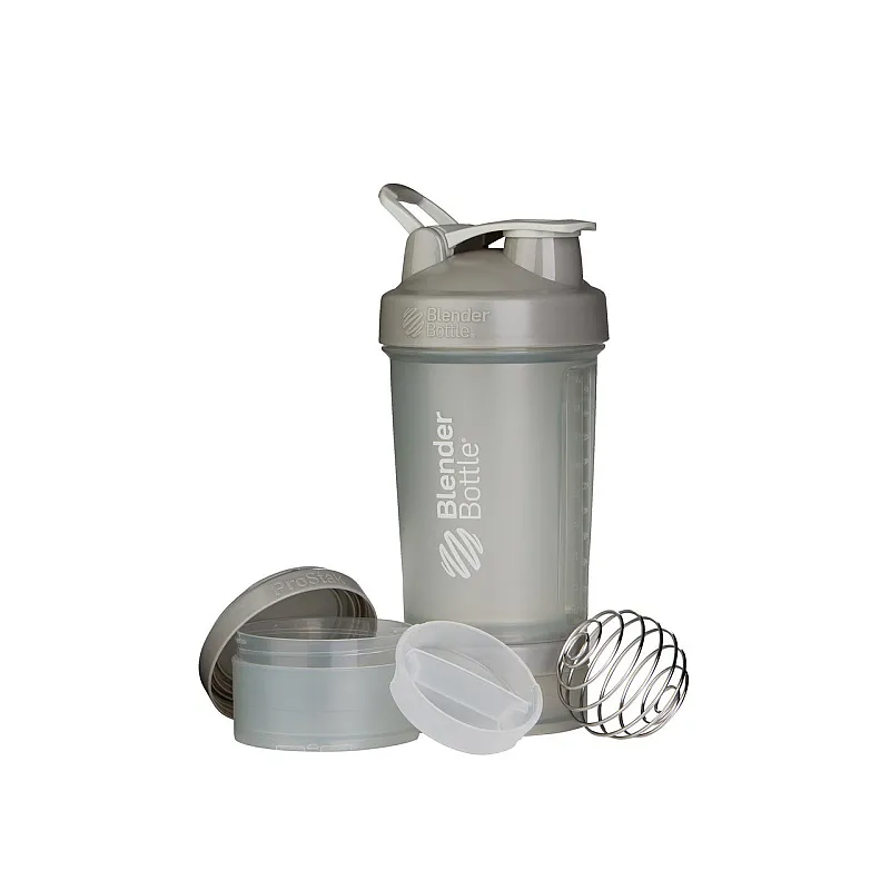 Шейкер спортивный BlenderBottle ProStak 650ml с 2-мя контейнерами Grey (ORIGINAL) фото товара