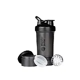 Шейкер спортивный BlenderBottle ProStak 650ml с 2-мя контейнерами Black (ORIGINAL) фото товару