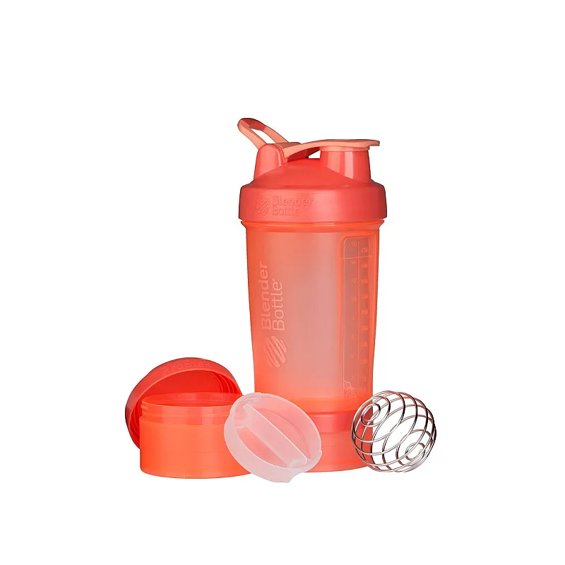 Шейкер спортивный BlenderBottle ProStak 650ml с 2-мя контейнерами Coral (ORIGINAL) фото товара
