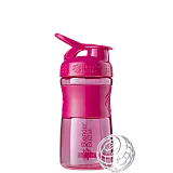 Спортивная бутылка-шейкер BlenderBottle SportMixer 590ml Pink FL (ORIGINAL) фото товару