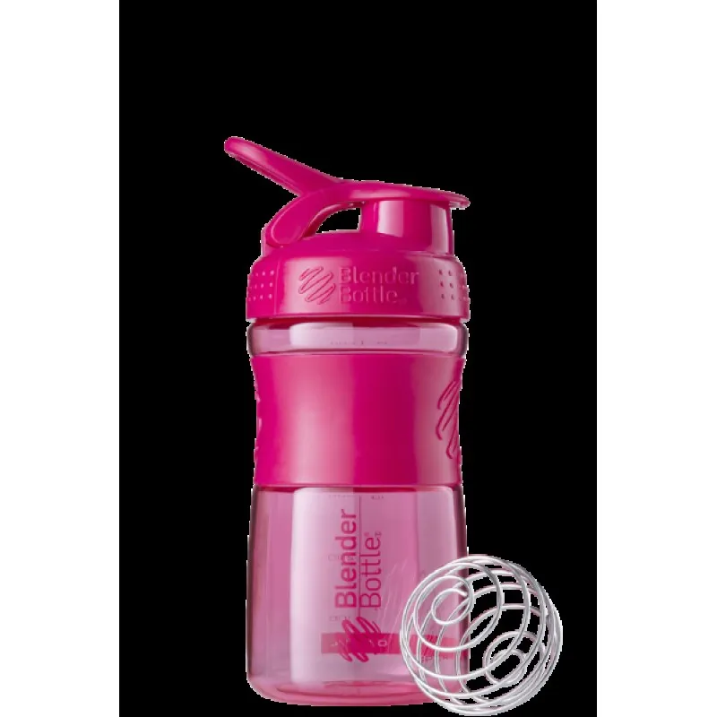 Спортивная бутылка-шейкер BlenderBottle SportMixer 590ml Pink FL (ORIGINAL) фото товару