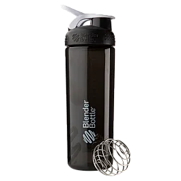 Спортивная бутылка-шейкер BlenderBottle SportMixer Sleek Promo 820ml Black (ORIGINAL)