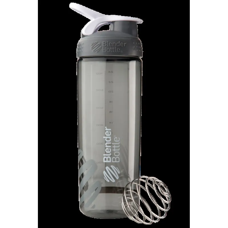 Спортивная бутылка-шейкер BlenderBottle SportMixer Sleek Promo 820ml Grey (ORIGINAL) фото товара