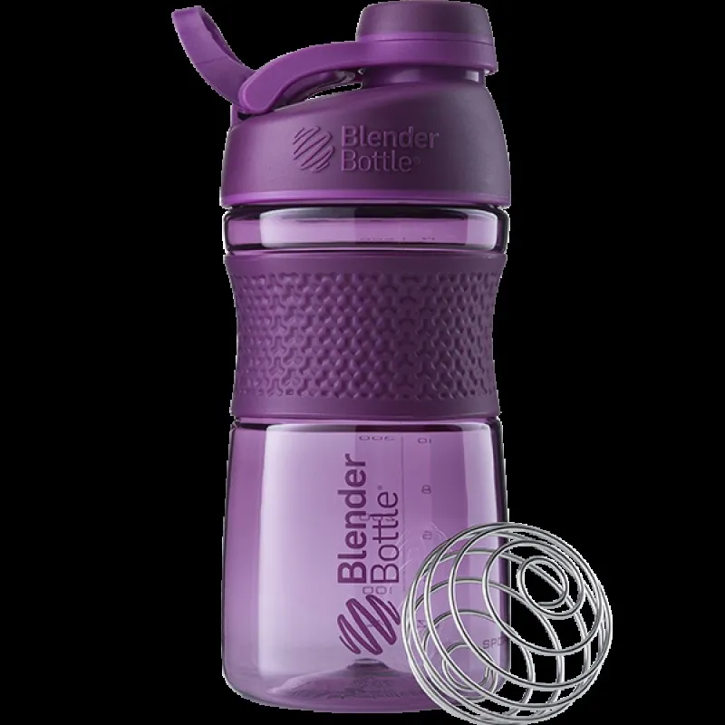 Спортивная бутылка-шейкер BlenderBottle SportMixer Twist 590ml Plum (ORIGINAL) фото товару