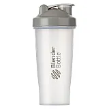 Шейкер спортивный BlenderBottle Classic 820ml Clear/Grey фото товара