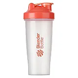 Шейкер спортивный BlenderBottle Classic 820ml Clear/Coral фото товара