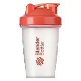 Шейкер спортивный BlenderBottle Classic 590ml Clear/Coral фото товару