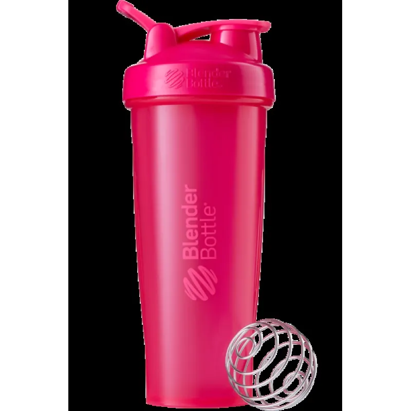 Спортивный шейкер BlenderBottle Classic Loop 940ml Pink FL (ORIGINAL) фото товару