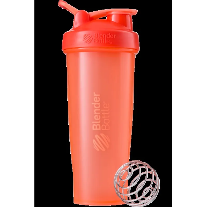 Спортивный шейкер BlenderBottle Classic Loop 940ml Coral (ORIGINAL) фото товару