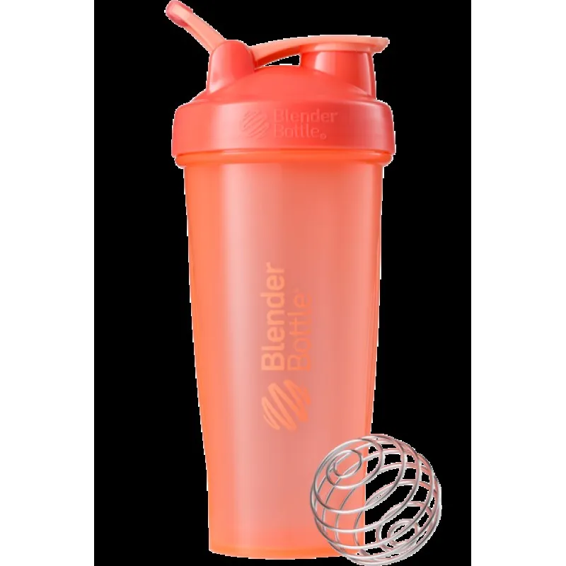 Спортивный шейкер BlenderBottle Classic Loop 820ml Coral (ORIGINAL) фото товару