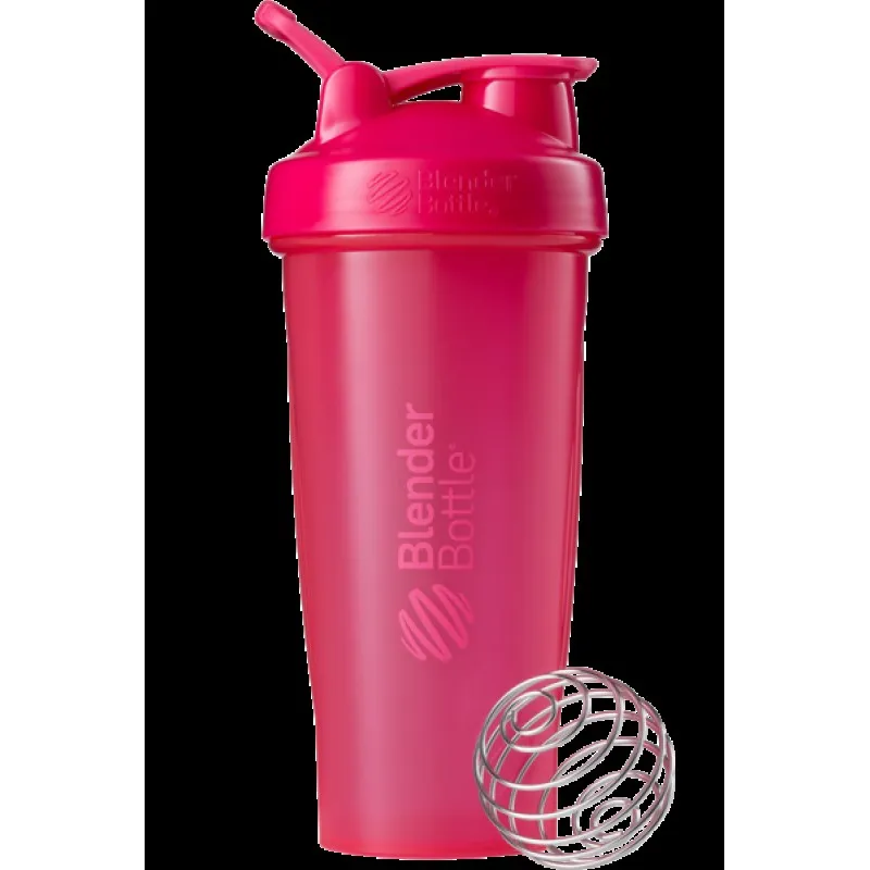 Спортивный шейкер BlenderBottle Classic Loop 820ml Pink FL (ORIGINAL) фото товару