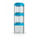 Контейнер спортивный BlenderBottle GoStak 3 Pak Aqua (ORIGINAL) фото товару