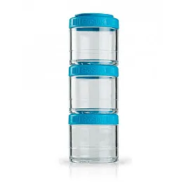 Контейнер спортивный BlenderBottle GoStak 3 Pak Aqua (ORIGINAL)