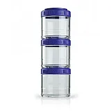 Контейнер спортивный BlenderBottle GoStak 3 Pak Purple (ORIGINAL) фото товару