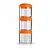 Контейнер спортивный BlenderBottle GoStak 3 Pak Orange (ORIGINAL)