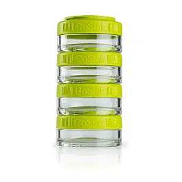 Контейнер спортивный BlenderBottle GoStak 4*40ml Green (ORIGINAL)