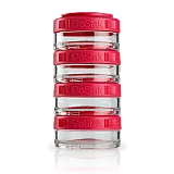 Контейнер спортивный BlenderBottle GoStak 4*40ml Red (ORIGINAL) фото товара