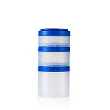 Контейнер спортивный BlenderBottle Expansion Pak Clear/Blue (ORIGINAL) фото товару